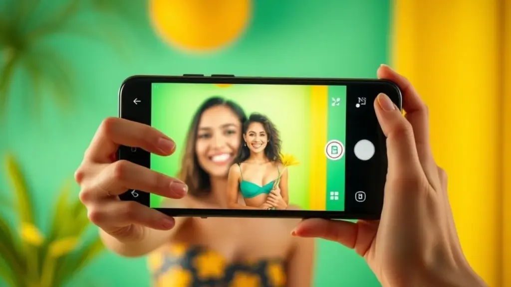 Influenciador brasileiro criando conteúdo autêntico para o TikTok