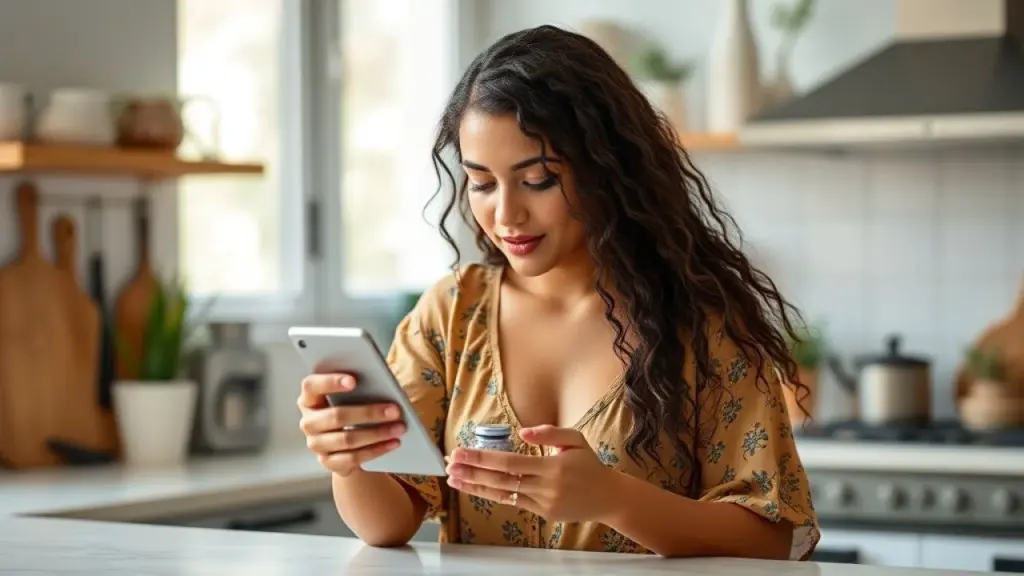 Influenciador brasileiro testando produto com autenticidade.