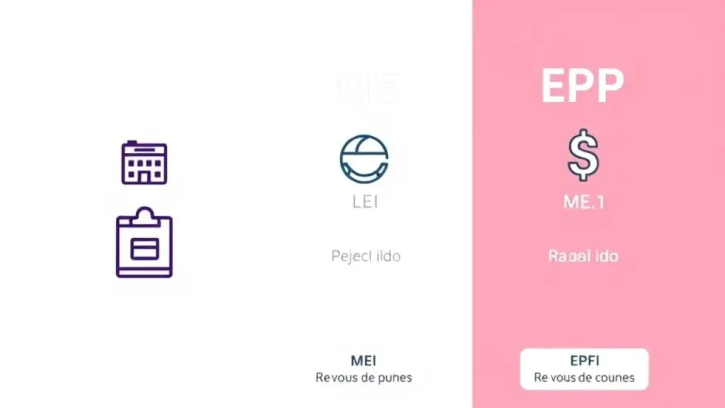 Comparativo MEI, ME e EPP: Faturamento, funcionários, regime tributário