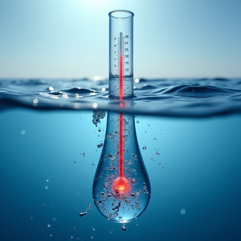 A temperatura da água afeta a velocidade do som?