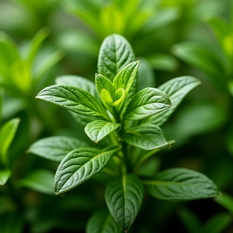 Adubando o tomilho para garantir uma boa colheita.