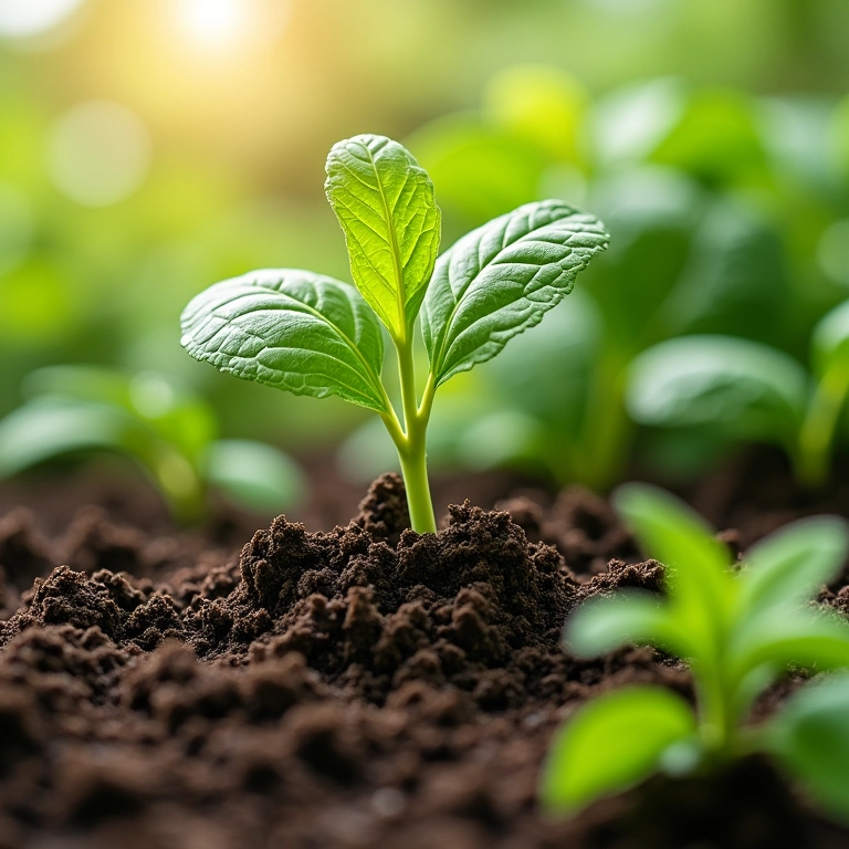 Adubo orgânico específico para hortaliças, nutrientes naturais para um crescimento saudável.