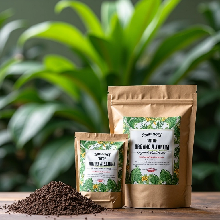 Adubos orgânicos da Forth Jardim.