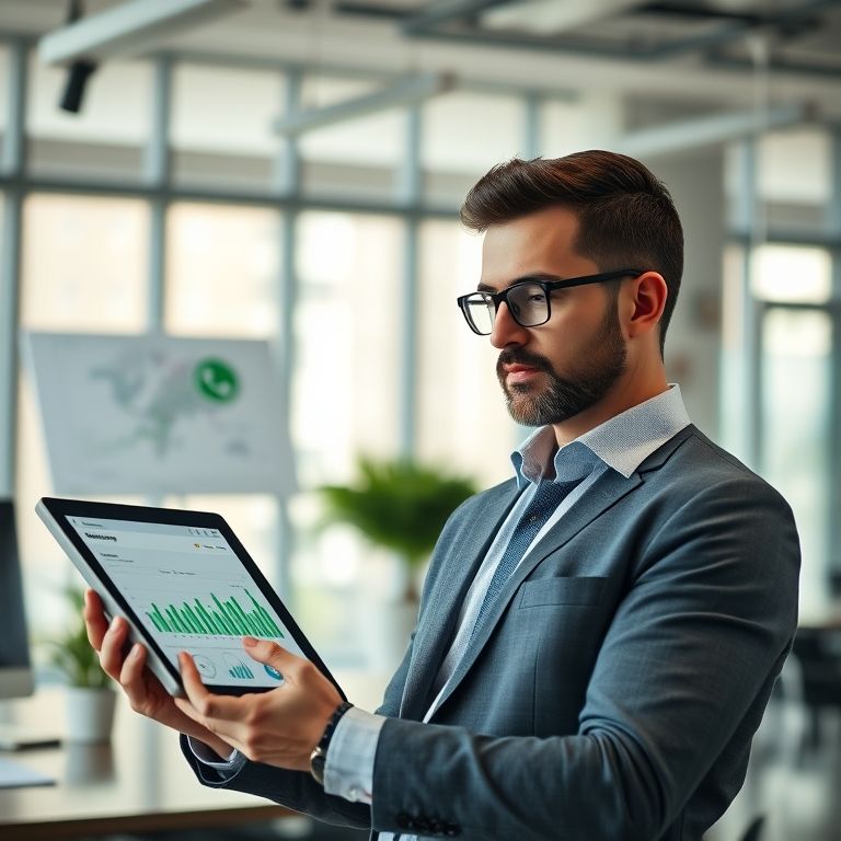 Analisando estatísticas do WhatsApp Business.