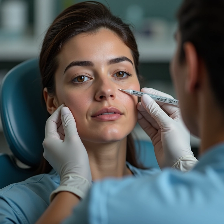 Aplicação de Botox Capilar com formol em salão de beleza.