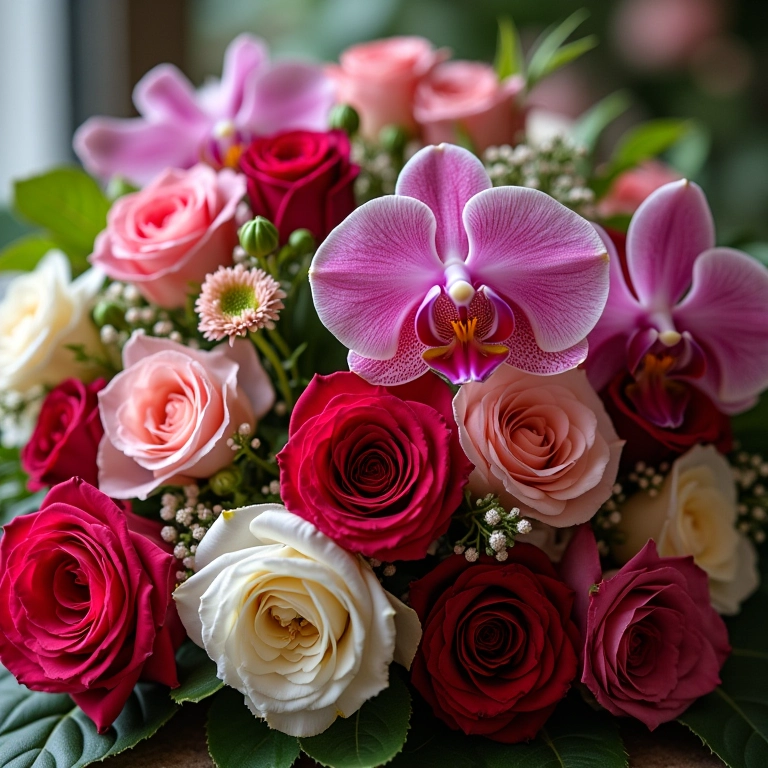 Coroa De Flores Significado Tradição e Homenagem Arranjo requintado de coroas de flores vibrantes.