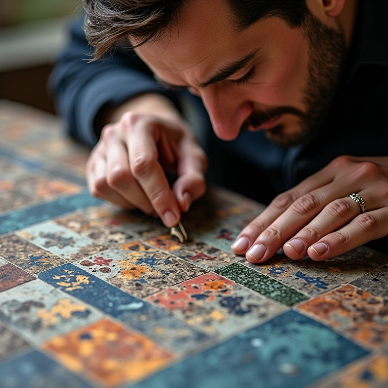 Artesão pesquisando CNAE correto.