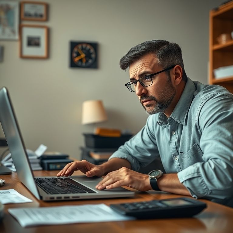 Artesão preocupado com limite de faturamento MEI.