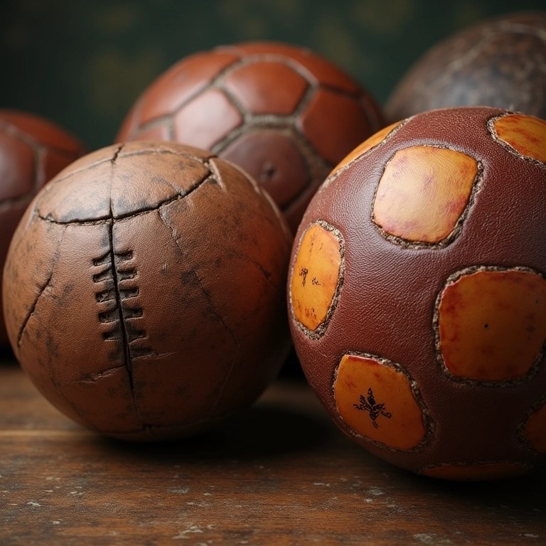 As bolas polêmicas usadas na primeira Copa do Mundo.