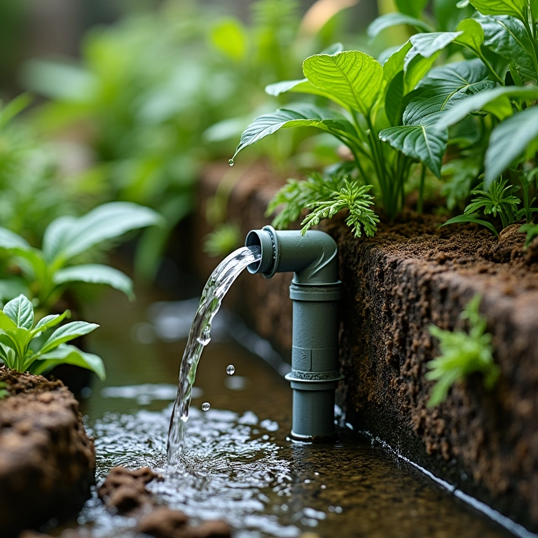 Atenção à drenagem em jardim vertical pequeno.