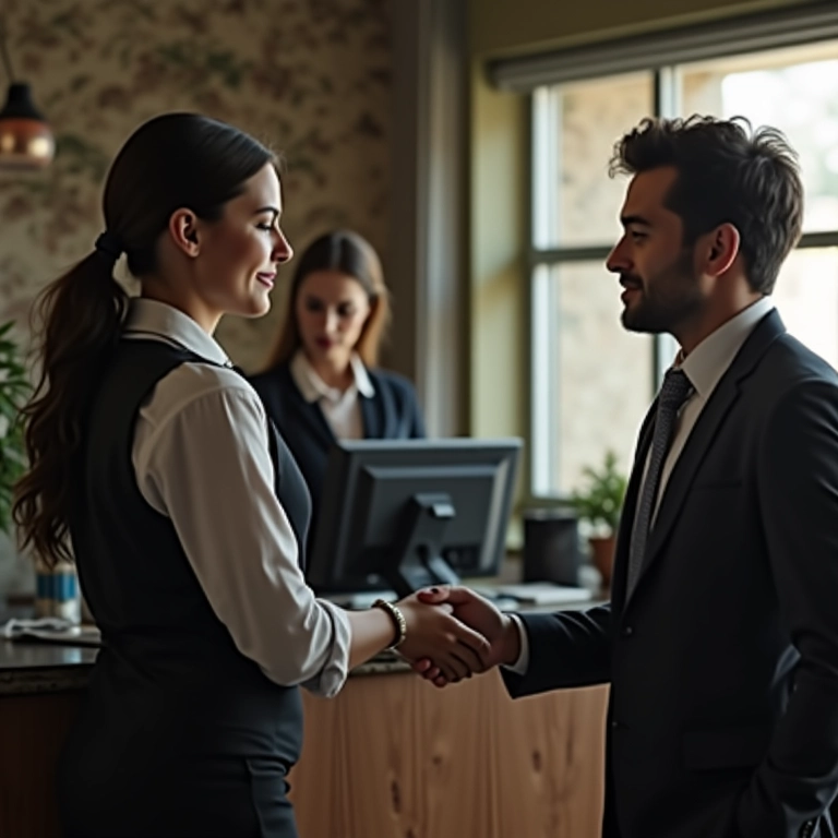 Atendente sendo transparente e honesto com cliente.