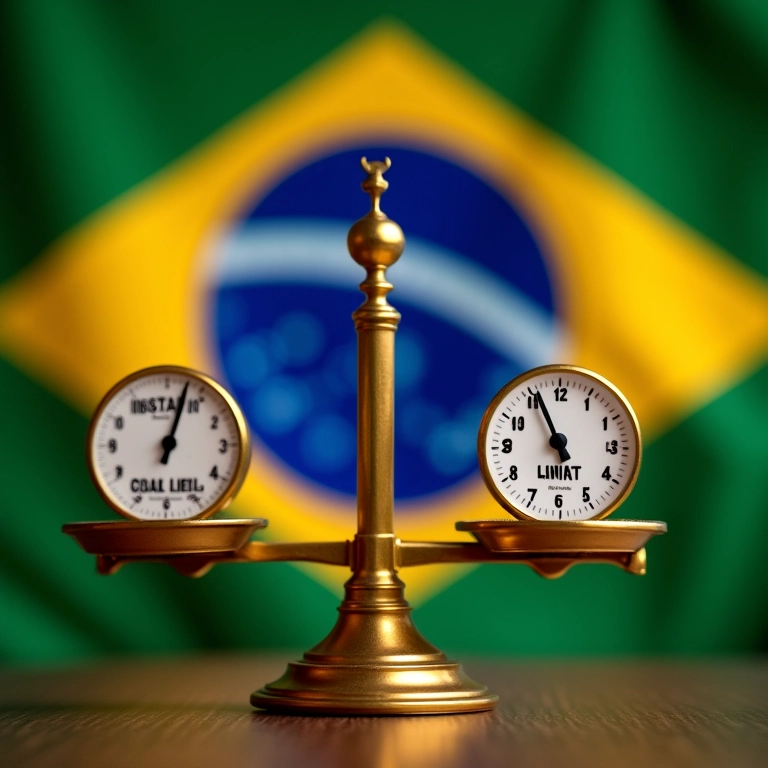 Balança digital comparando o limite MEI atual e o novo limite proposto.