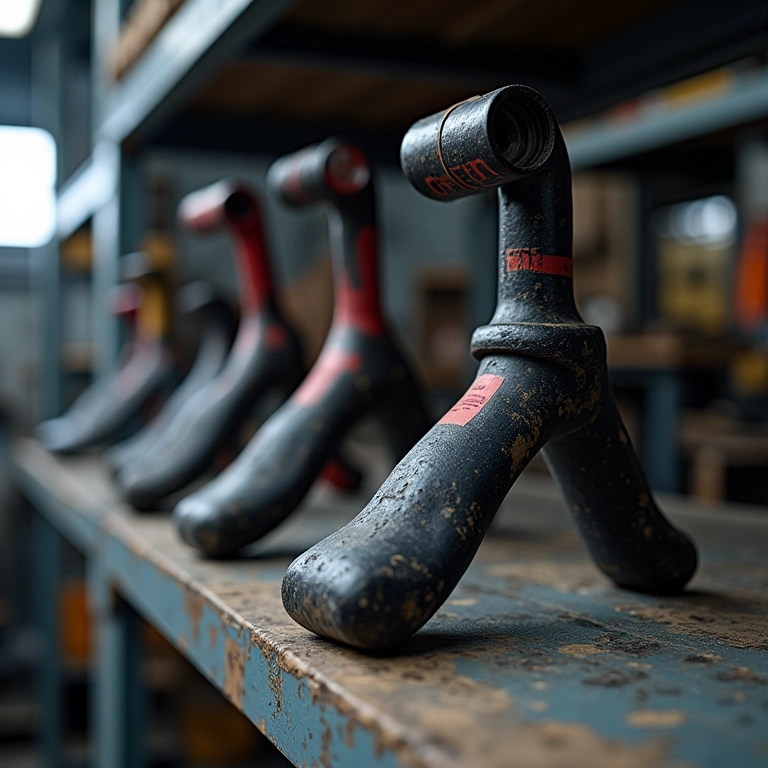 Barras anti-torção de diversas marcas disponíveis no mercado.