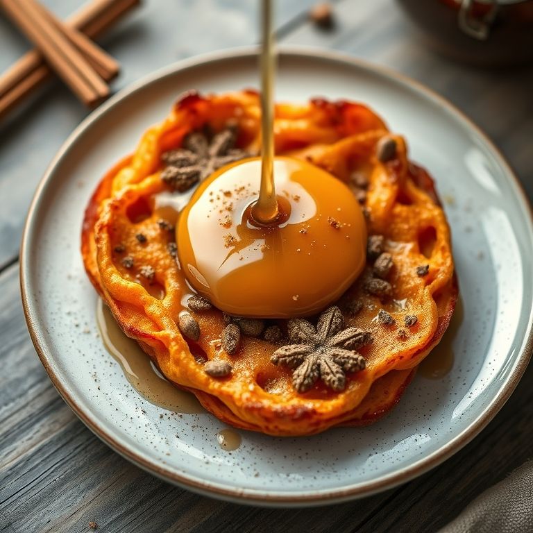 Batata doce usada na receita de batata suíça com canela e xarope de bordo.