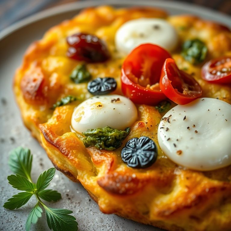Batata suíça com recheios criativos: tomate seco, pesto e mussarela.