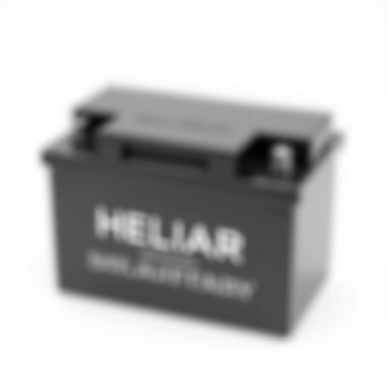 Bateria de carro da marca Heliar, nova e com garantia de qualidade.