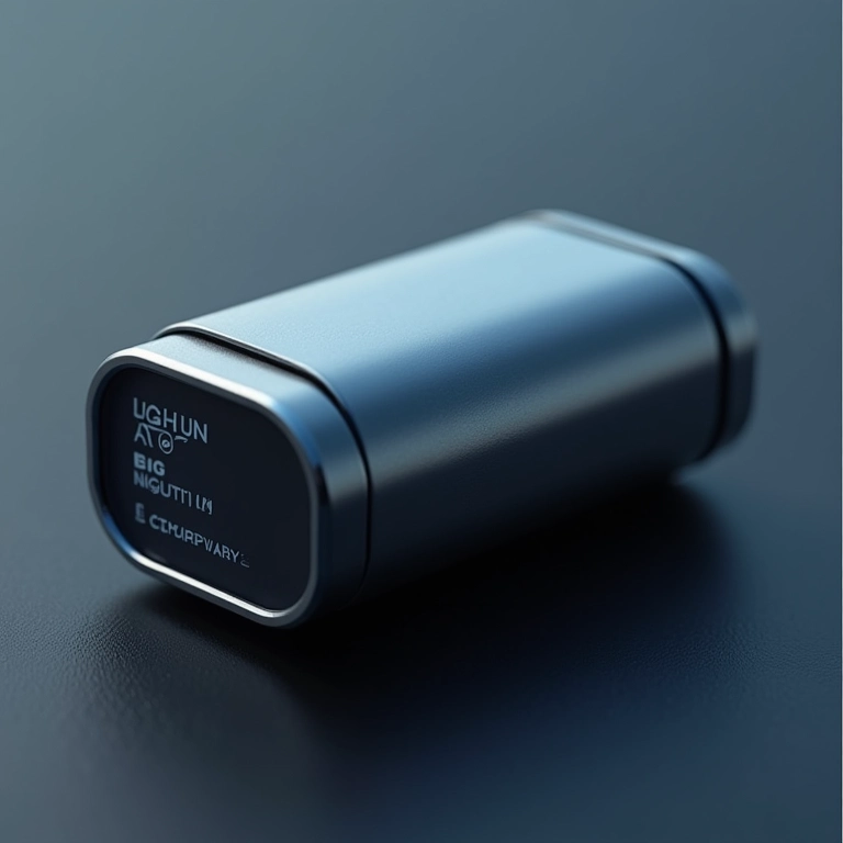 Bateria de lítio leve para carro, mostrando seu tamanho compacto e tecnologia avançada.