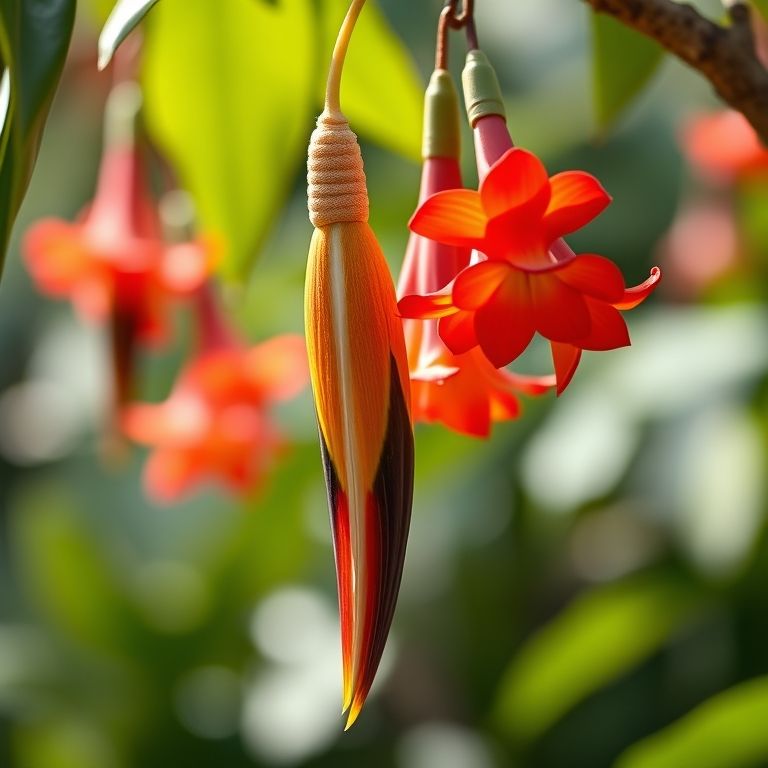 Bico de Papagaio pendente.
