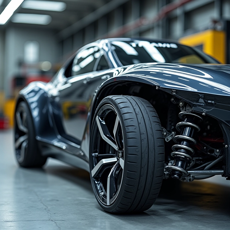 Bieleta TRW no sistema de suspensão.