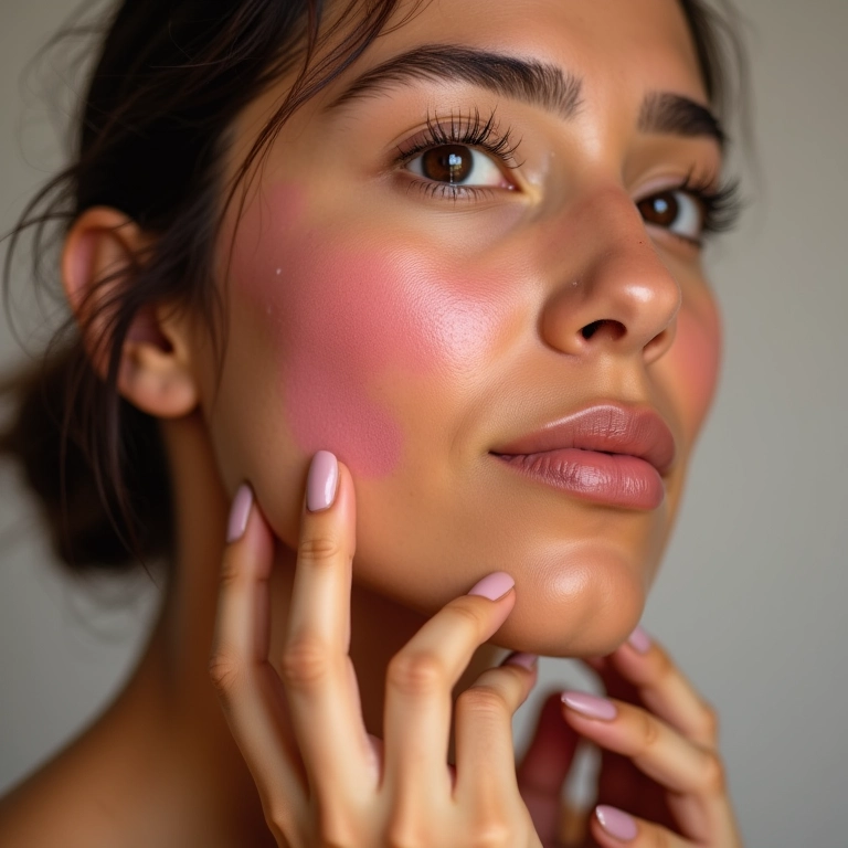 Blush para saúde e cor na medida certa.