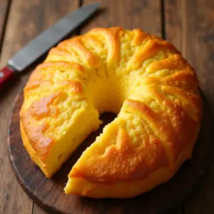 Bolo de Milho de Lata Cremoso e Fácil De Fazer Bolo de milho de lata cremoso e apetitoso.