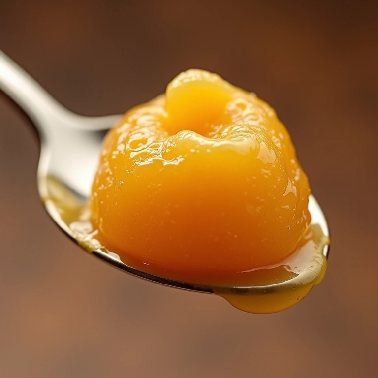 Brigadeirão com textura borrachuda.