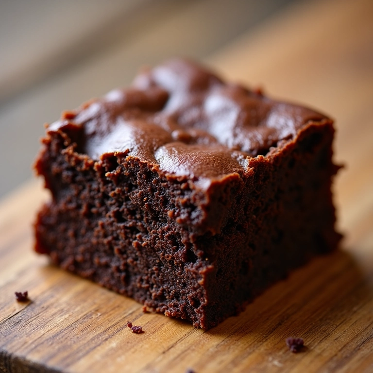 Brownie de Nescau sem glúten.