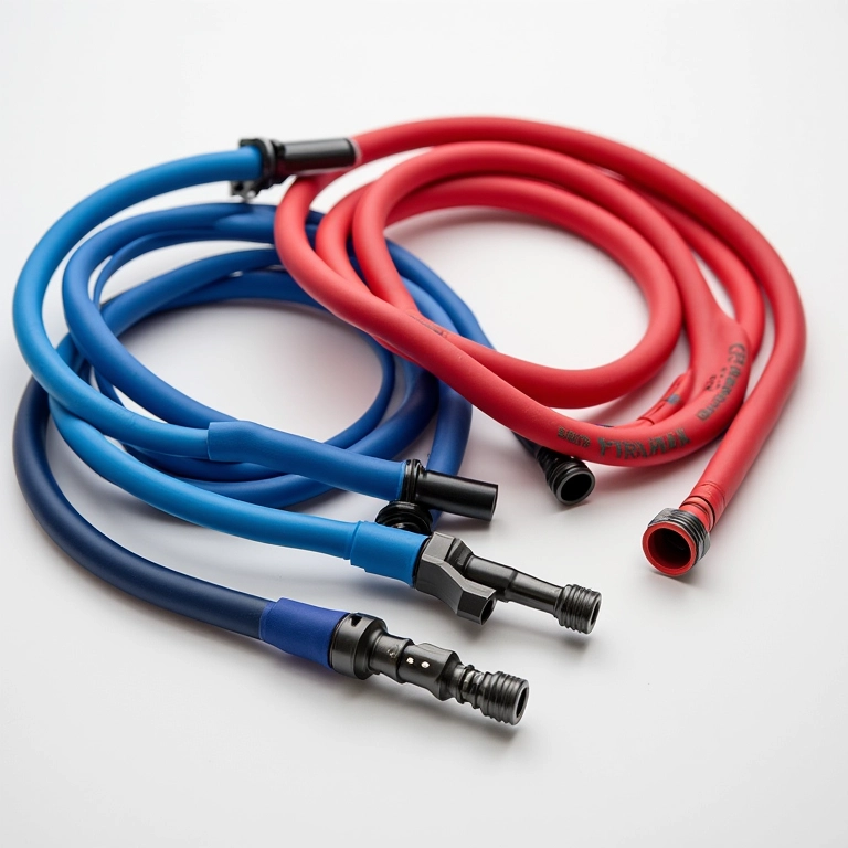 Cabos de vela de silicone em diversas cores, destacando o visual e o estilo.