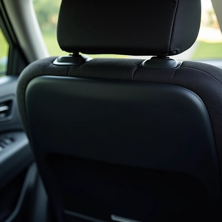 Cadeirinha com ISOFIX e Top Tether, destacando os diferentes pontos de fixação.