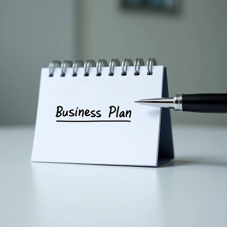 Calendário lembrando de atualizar o plano de negócios.