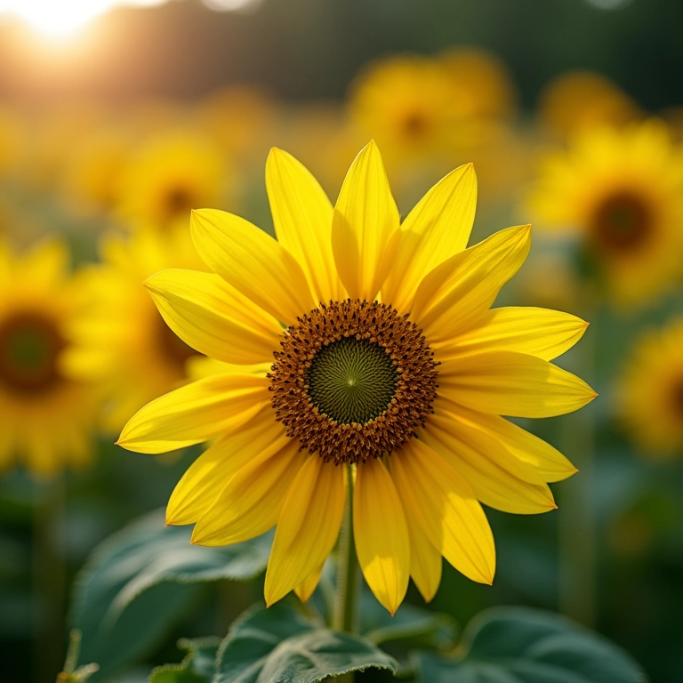 Calendário marcando a melhor época para plantar flores de sol no Brasil.