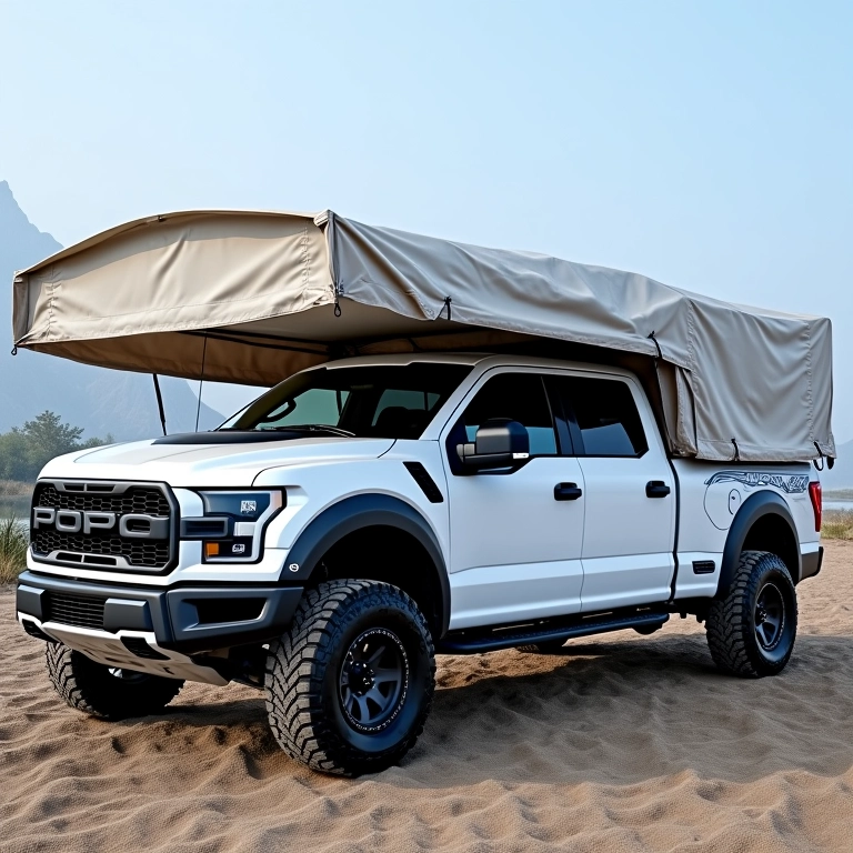 Capota marítima articulada com diversas opções de abertura.