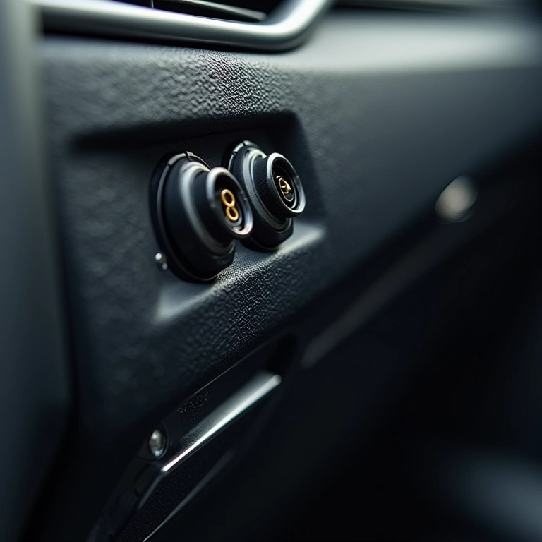 Carro antigo sem ISOFIX, mostrando a incompatibilidade com cadeirinhas modernas.