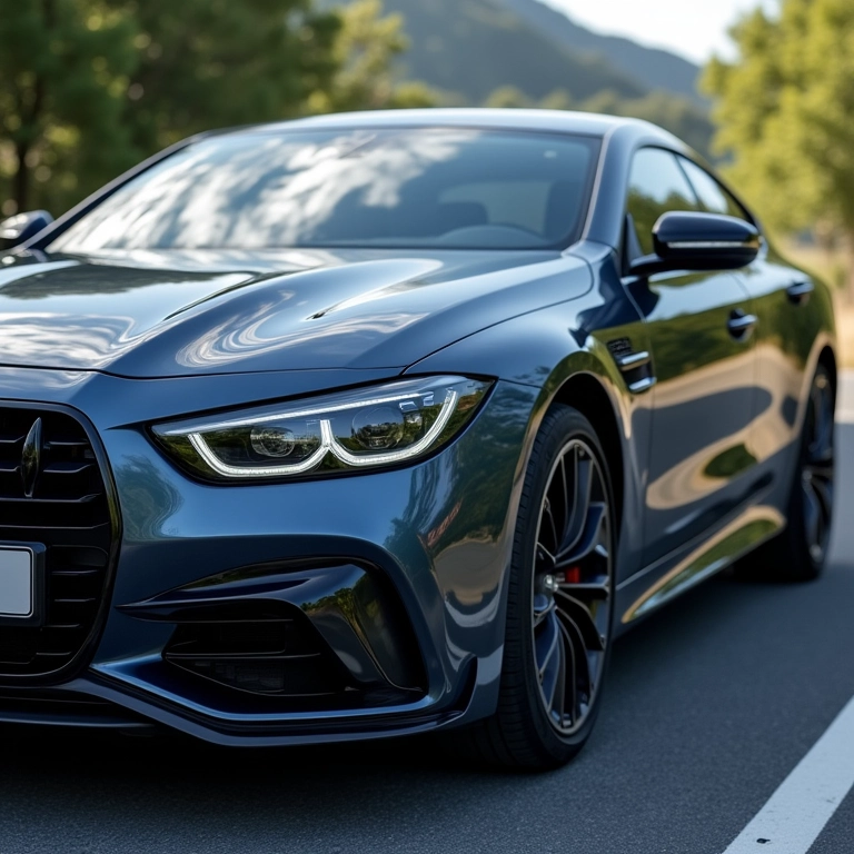 Carro com melhor desempenho após usar gasolina aditivada.