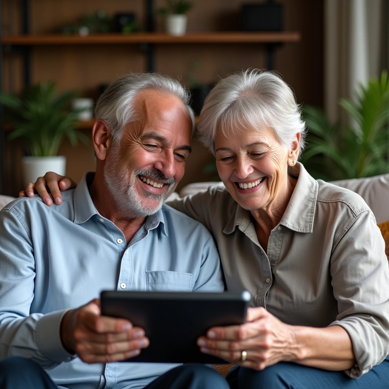 Casal MEI analisando opções de previdência privada.