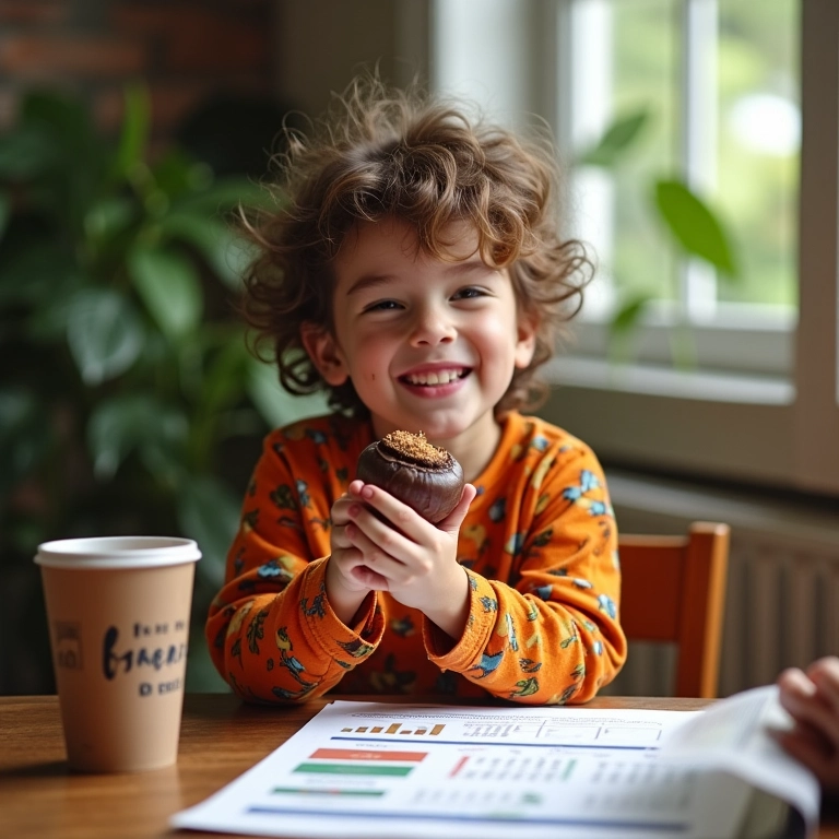 Castanheira alegre organizando planilha com dicas financeiras para MEI.