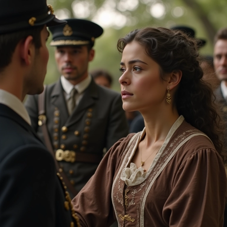 Cena documental do início do século 20.