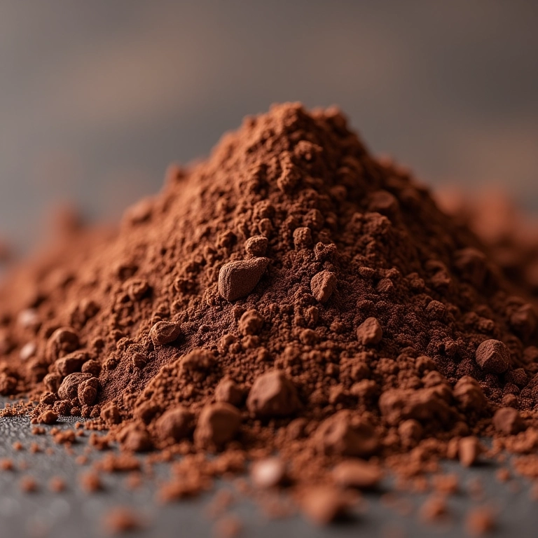 Chocolate em pó 50% Cacau Melken, ingrediente chave.