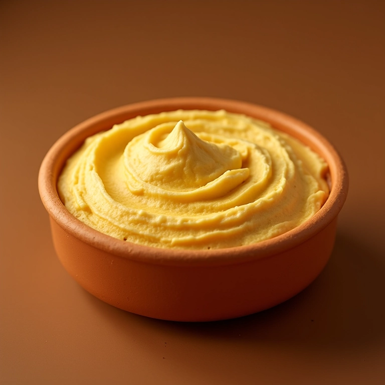 Cocada de forno cremosa em travessa.