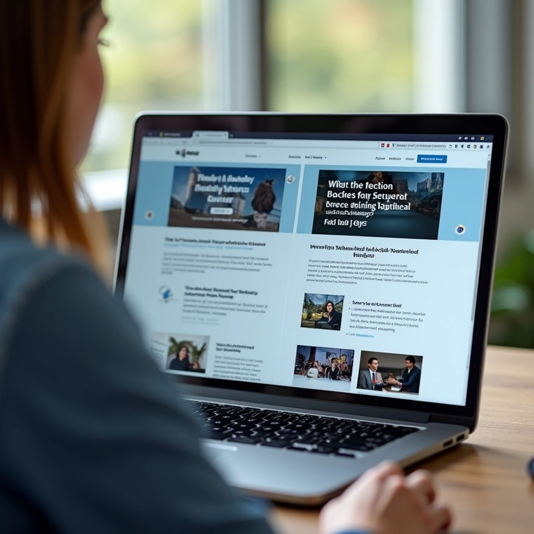 Comparação de duas versões de site, representando testes A/B.