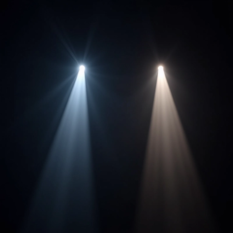 Comparação lado a lado: Efeito Rayleigh vs Efeito Tyndall.