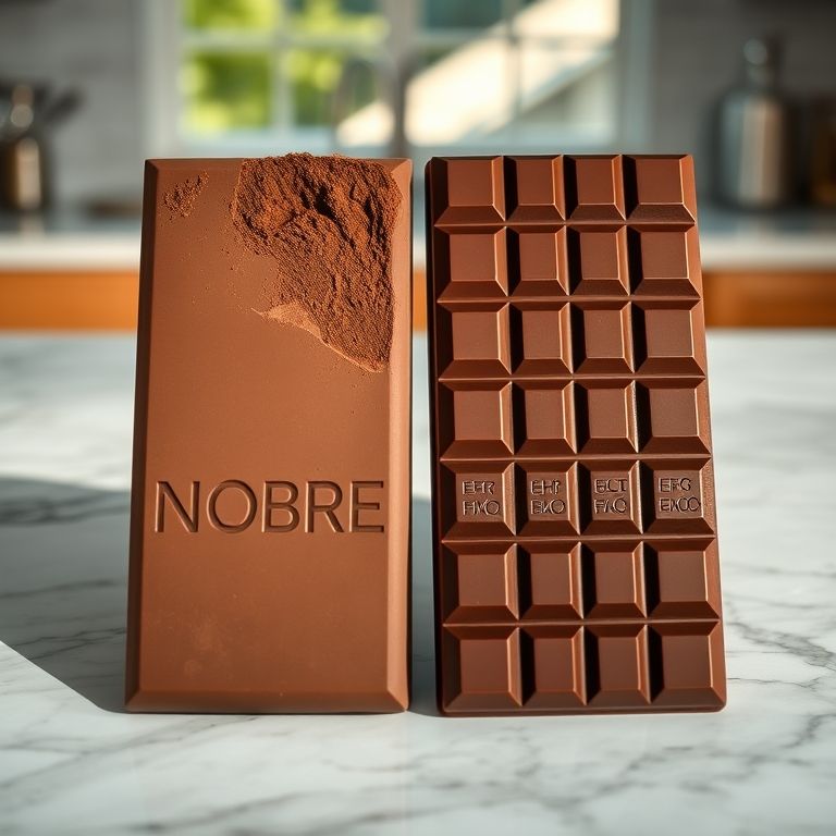 Comparativo: chocolate nobre versus chocolate fracionado para brigadeiro de colher.