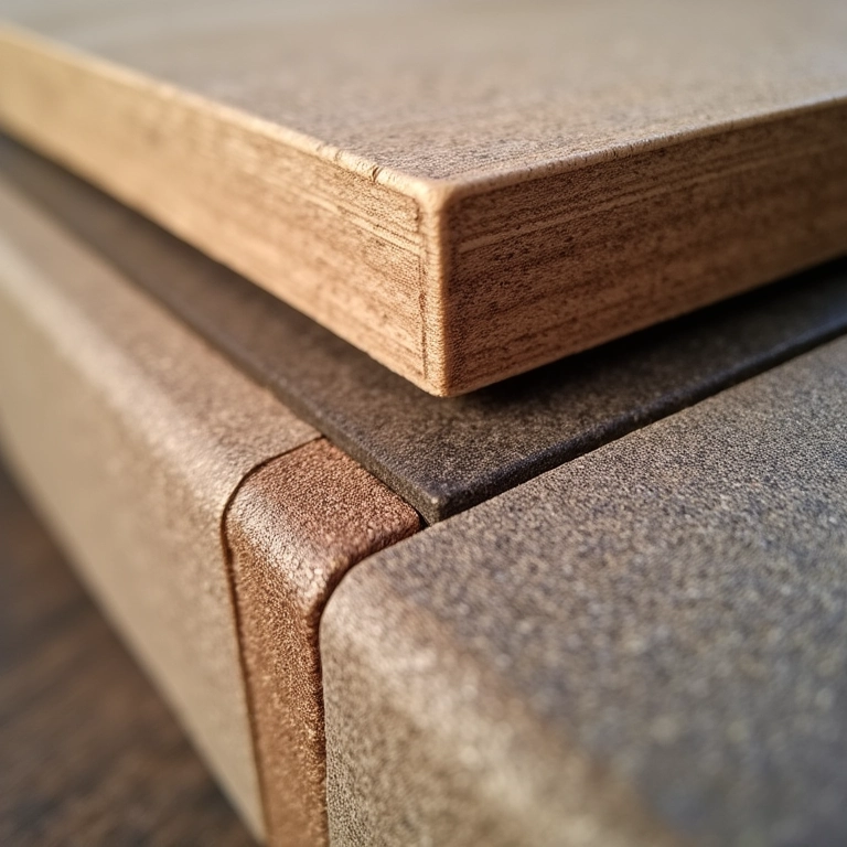 Comparativo de materiais para canto alemão: madeira maciça, MDF e estofados.