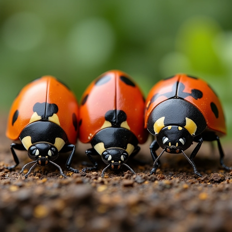 Comparativo de materiais para casinhas de joaninha.