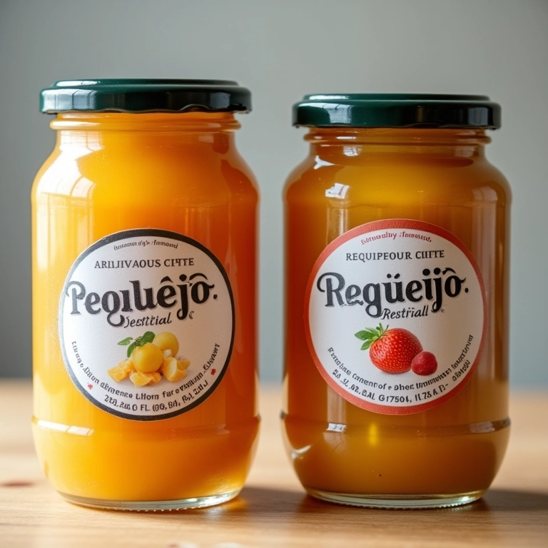 Comparativo entre requeijão artesanal e industrial para molho branco.