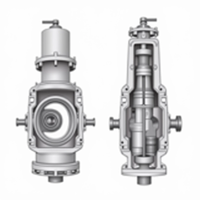 Comparativo ilustrativo: válvula blow-off vs. bypass.
