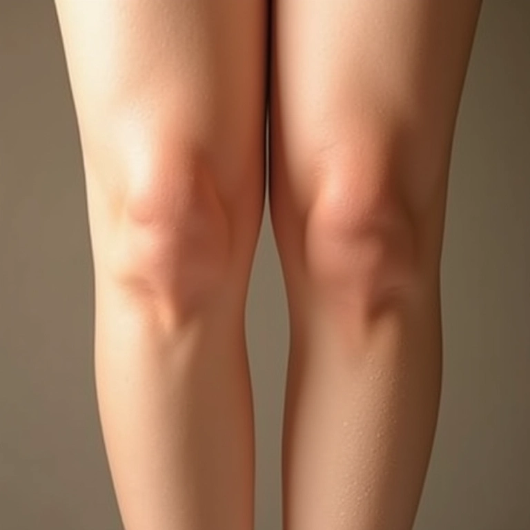 Comparativo: perna depilada com depilador elétrico (lisa) versus lâmina (com pelos)