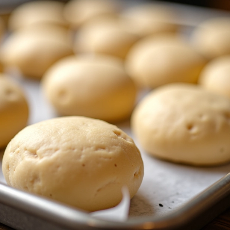 Congelando massa de pão integral caseiro.