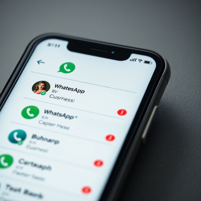 Contatos organizados com etiquetas no WhatsApp Business.