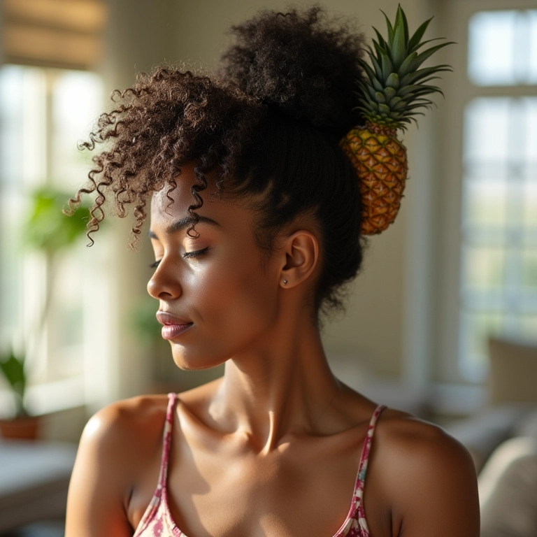 Coque abacaxi perfeito para o day after.